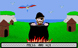 Treasure Search atari screenshot